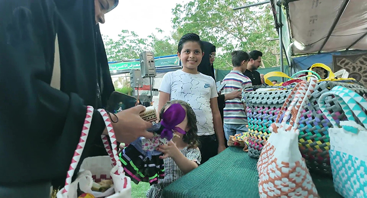نخستین نمایشگاه صنایع دستی و خشکبار بنیاد بین‌المللی خیریه آبشار عاطفه ها در کربلا معلی، اردیبهشت ماه سال1404