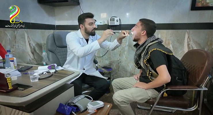 مواکب بنیاد بین‌المللی خیریّه آبشار عاطفه‌ها ویژه اربعین، مرداد ماه سال1404، مرزهای داخل کشور، عمود 794 و شهر کربلا