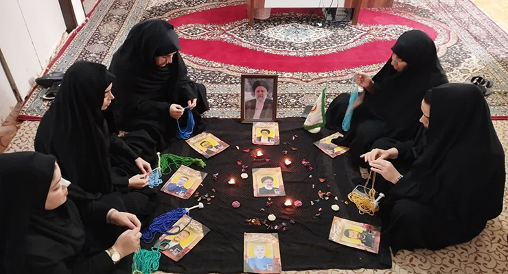 گرامیداشت نخستین سالگرد شهادت آیت الله سیّد ابراهیم رییسی، مشهد و شعب کشور، اردیبهشت ماه سال1404، حضور مدیرعامل بنیاد بین‌المللی خیریه آبشار عاطفه‌ها، و خادمان شعب کشور