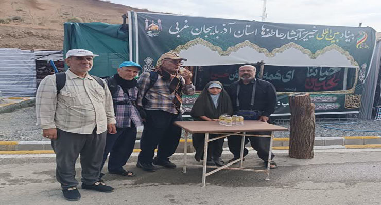 مواکب بنیاد بین‌المللی خیریّه آبشار عاطفه‌ها ویژه اربعین، مرداد ماه سال1404، مرزهای داخل کشور، عمود 794 و شهر کربلا