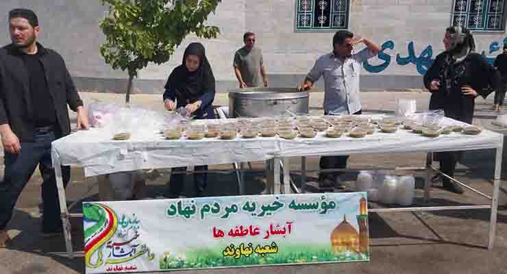  خدمات مواکب بنیاد بین‌المللی خیریه آبشار عاطفه‌ها، مرداد و شهریور ماه سال1403، اربعین حسینی        