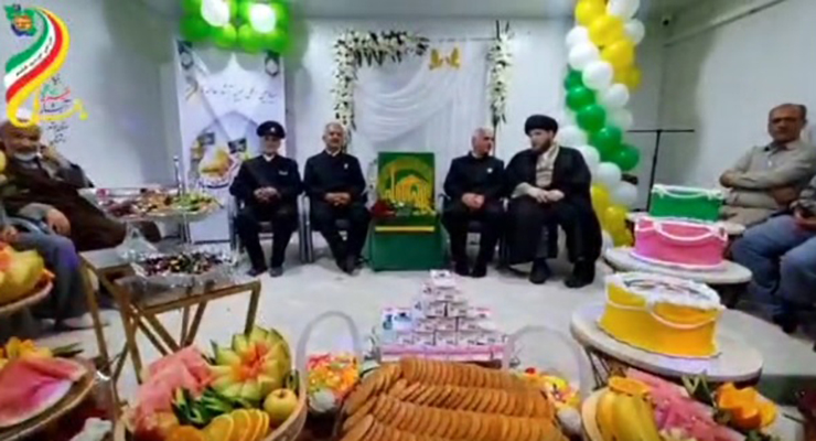 جشن ولادت امام رضا(ع)، شعب بنیاد بین‌المللی خیریه آبشار عاطفه ها در کشور، اردیبهشت ماه سال1404، با حضور مدیرعامل بنیاد بین‌المللی خیریه آبشار عاطفه ها 