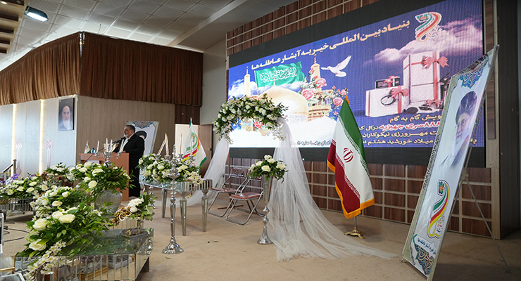 جشن ولادت امام رضا(ع)، شعب بنیاد بین‌المللی خیریه آبشار عاطفه ها در کشور، اردیبهشت ماه سال1404، با حضور مدیرعامل بنیاد بین‌المللی خیریه آبشار عاطفه ها 