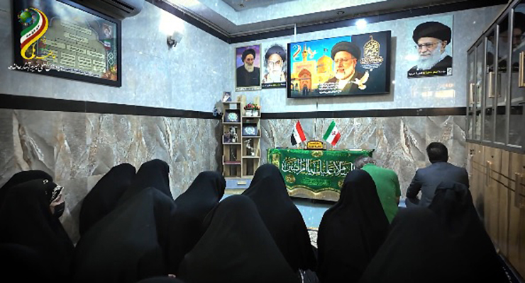 گرامیداشت نخستین سالگرد شهادت آیت الله سیّد ابراهیم رییسی، مشهد و شعب کشور، اردیبهشت ماه سال1404، حضور مدیرعامل بنیاد بین‌المللی خیریه آبشار عاطفه‌ها، و خادمان شعب کشور