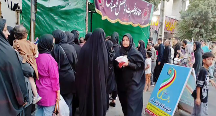 خدمات شعب بنیاد بین‌المللی خیریّه آبشار عاطفه‌ها به مناسبت تاسوعا و عاشورا و سالروز شهادت امام چهارم (ع)، تیر ماه سال1404