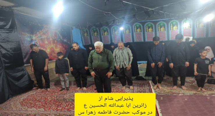 مواکب بنیاد بین‌المللی خیریّه آبشار عاطفه‌ها ویژه اربعین، مرداد ماه سال1404، مرزهای داخل کشور، عمود 794 و شهر کربلا