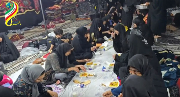 مواکب بنیاد بین‌المللی خیریّه آبشار عاطفه‌ها ویژه اربعین، مرداد ماه سال1404، مرزهای داخل کشور، عمود 794 و شهر کربلا