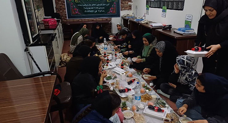 خدمات شعب بنیاد بین‌المللی خیریه آبشار عاطفه‌ها، ویژه ماه مبارک رمضان و عید نوروز، اسفند ماه سال1403