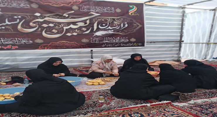 مواکب بنیاد بین‌المللی خیریّه آبشار عاطفه‌ها ویژه اربعین، مرداد ماه سال1404، مرزهای داخل کشور، عمود 794 و شهر کربلا