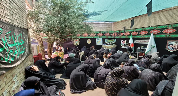 مواکب بنیاد بین‌المللی خیریّه آبشار عاطفه‌ها ویژه اربعین، مرداد ماه سال1404، مرزهای داخل کشور، عمود 794 و شهر کربلا