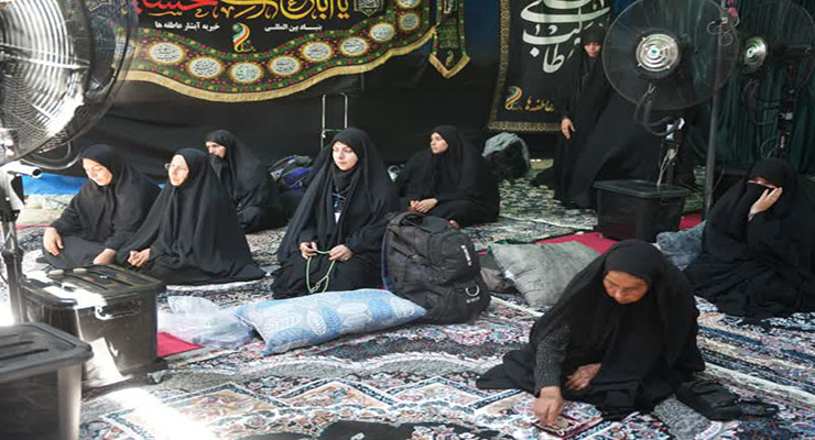 مواکب بنیاد بین‌المللی خیریّه آبشار عاطفه‌ها ویژه اربعین، مرداد ماه سال1404، مرزهای داخل کشور، عمود 794 و شهر کربلا