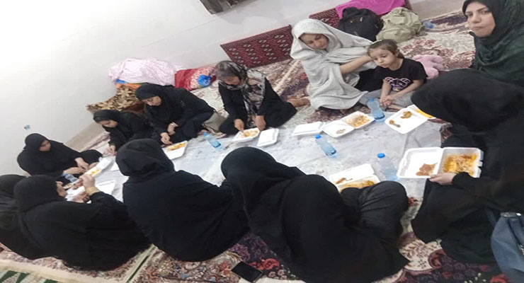 مواکب بنیاد بین‌المللی خیریّه آبشار عاطفه‌ها ویژه اربعین، مرداد ماه سال1404، مرزهای داخل کشور، عمود 794 و شهر کربلا