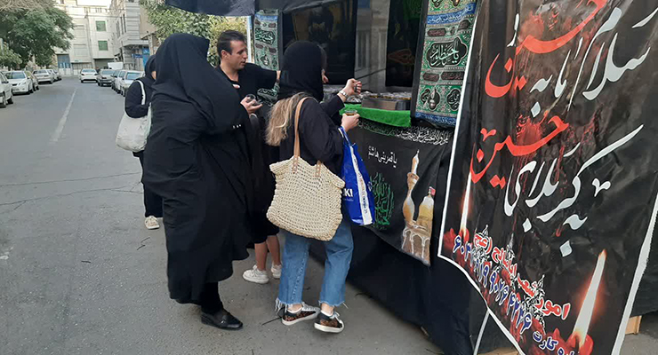 خدمات شعب بنیاد بین‌المللی خیریّه آبشار عاطفه‌ها به مناسبت تاسوعا و عاشورا و سالروز شهادت امام چهارم (ع)، تیر ماه سال1404