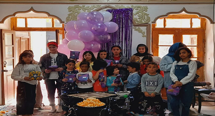 جشن ولادت امام رضا(ع)، شعب بنیاد بین‌المللی خیریه آبشار عاطفه ها در کشور، اردیبهشت ماه سال1404، با حضور مدیرعامل بنیاد بین‌المللی خیریه آبشار عاطفه ها 