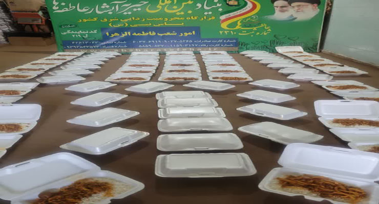 بنیاد بین‌المللی خیریه آبشار عاطفه‌ها، مرداد ماه سال1404، خدمات ماه صفر