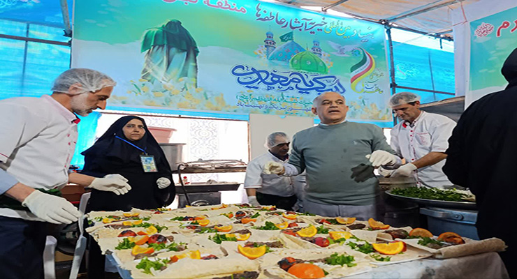 جشنهای نیمه شعبان شعب سراسر کشور بنیاد بین‌المللی خیریه آبشار عاطفه‌ها، مواکب جمکران، بهمن ماه سال1403