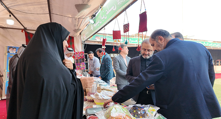 نخستین نمایشگاه صنایع دستی و خشکبار بنیاد بین‌المللی خیریه آبشار عاطفه ها در کربلا معلی، اردیبهشت ماه سال1404