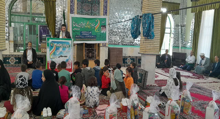 جشن ولادت امام رضا(ع)، شعب بنیاد بین‌المللی خیریه آبشار عاطفه ها در کشور، اردیبهشت ماه سال1404، با حضور مدیرعامل بنیاد بین‌المللی خیریه آبشار عاطفه ها 