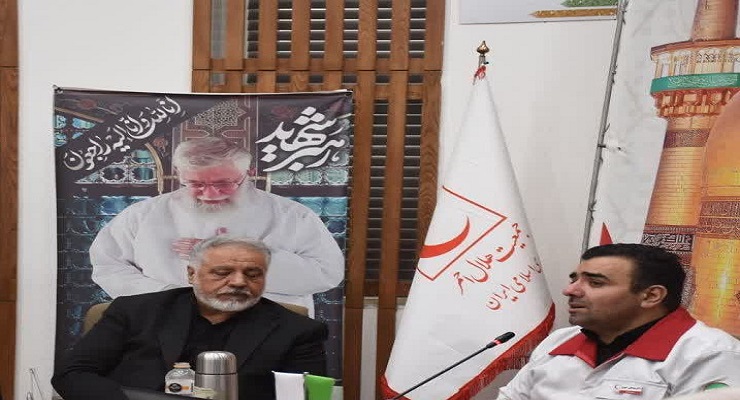 خرداد ماه سال1405 نشست مشترک مدیر جمعیت هلال احمر خراسان رضوی با مجمع خیّرین استان و هیأت مدیره و شورای معاونین درخصوص تشییع رهبر شهید، شرکت مدیرعامل بنیاد بین‌المللی خیریه آبشار عاطفه‌ها در نشست هلال احمر 