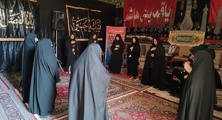 مراسم سوگواری شهادت امام جواد (ع) شعب، خرداد ماه سال1404، بنیاد بین‌المللی خیریه آبشار عاطفه‌ها