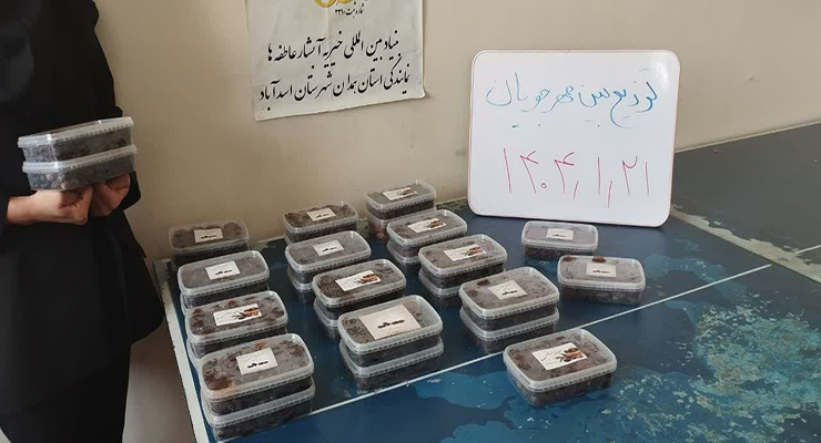 ولادت حضرت فاطمه معصومه(س)، اردیبهشت ماه سال1404، خدمات شعب بنیاد بین‌المللی خیریه آبشار عاطفه‌ها