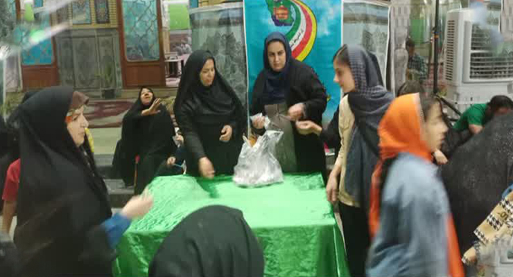جشن ولادت امام رضا(ع)، شعب بنیاد بین‌المللی خیریه آبشار عاطفه ها در کشور، اردیبهشت ماه سال1404، با حضور مدیرعامل بنیاد بین‌المللی خیریه آبشار عاطفه ها 