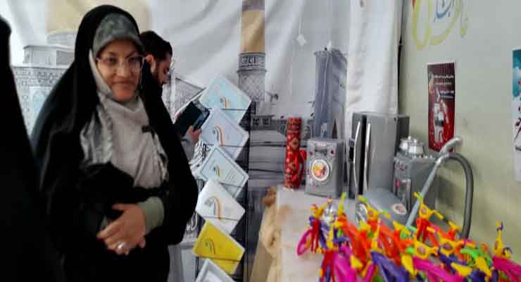 بازدید دکتر زهره الهیان از دومین نمایشگاه توانمندی‌های بنیاد بین‌المللی خیریه آبشار عاطفه‌ها در سال 1402 شمسی،  شهرستان تبریز