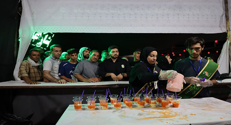 خدمات شعب بنیاد بینالمللی خیریه آبشار عاطفهها، مرزهای ایران، اربعین ماه سال1404، مراسم اربعین امام حسین (ع) خدمات شعب بنیاد بینالمللی خیریه آبشار عاطفهها، مرزهای ایران، اربعین ماه سال1404، مراسم اربعین امام حسین (ع)