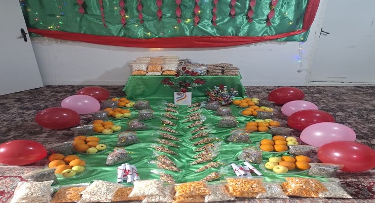 دی ماه سال1404، جشن و خدمات شب یلدا، یلدای فاطمی، شعب سراسر کشور بنیاد بین‌المللی خیریّه آبشار عاطفه‌ها