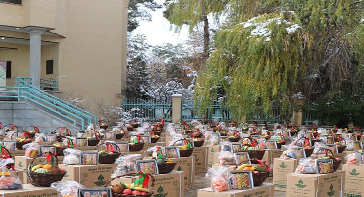 دی ماه سال1404، جشن و خدمات شب یلدا، یلدای فاطمی، شعب سراسر کشور بنیاد بین‌المللی خیریّه آبشار عاطفه‌ها