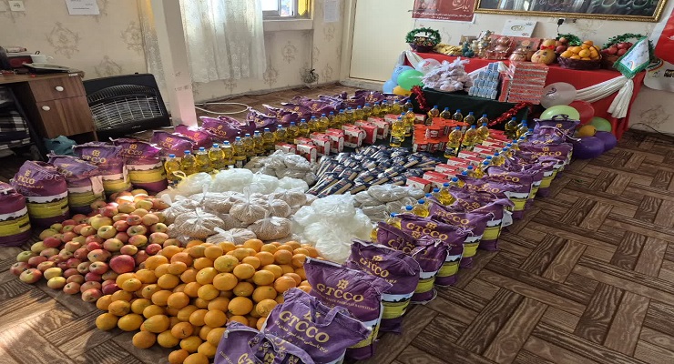 دی ماه سال1404، جشن یلدا فاطمی، خدمات شعب مختلف بنیاد بین‌المللی خیریّه آبشار عاطفه‌ها در استان‌های سراسر کشور