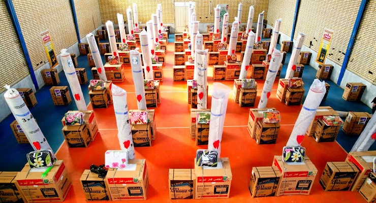 دی ماه سال1404، جشن و خدمات شب یلدا، یلدای فاطمی، شعب سراسر کشور بنیاد بین‌المللی خیریّه آبشار عاطفه‌ها